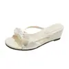 Sandalias de cuña con plataforma gruesa impresionantes para mujer, perfectas para el verano de 2026, lucen geniales con faldas y son cómodas de llevar, sandalias de tacón alto