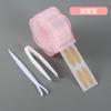 Adhesivo de Encaje para Doble Párpado Estilo Malla Flor de Ciruelo Invisible Belleza Ojo Adhesivo Rollo Autoadhesivo Oliva 600 Adhesivo Herramienta