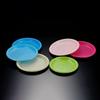 Plato Desechable para Cena de Comercio Exterior 6 7 8 9 pulgadas Plástico Brillante Plato de Frutas Plato para Fiesta Barbacoa Plato Desechable Engrosado