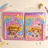 Muñeca de Saco Personalizada Colección de Disfraces Libro de Espiral 'Set de Pegatinas de Material para Disfraz Personalizado Libro Silencioso'