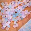 Decorações de Unhas com Glitter Fino Multicor Transfronteiriças Flor de Camélia Mini Flores Rosa Pedras de Unha Peças de Acessórios Manuais DIY