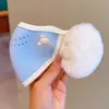 Máscara Cálida de Dibujos Animados para Niños con Protección para los Oídos Integrada de Felpa Invernal a Prueba de Polvo y Anticongelante Protección para los Oídos y Máscara Resistente al Frío para Niños y Niñas