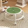 Superficie fresca de verano polea taburete bajo pequeño rueda universal limpieza del hogar arte de uñas reposapiés con taburete silla para que el bebé aprenda a caminar al por mayor