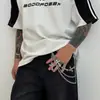 Pantalones de Cadena con Colgante de Cruz de Venta Caliente Europea y Americana para Hombre Cadena de Cintura Hip-Hop de Calle de Gama Alta Cadena Colgante para Jeans Cadena de Cintura Transfronteriza