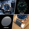 Reloj conceptual automático para estudiante ultrafino comercio exterior nuevo chico guapo Escuela Secundaria Hombres de Negocios Reloj de cuarzo de moda