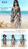 Xale Versátil de Primavera e Verão Cachecol de Seda Xale Mágico Multifuncional de Chiffon Proteção Solar Feminina Toalha de Praia Extra Longa Cachecol Versátil