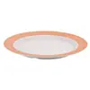 Kaibaiya Plato de melamina A5 Plato redondo tipo porcelana Plato para hotel restaurante comida occidental Plato disco Plato para hot pot barbacoa