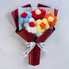 Flores Artificiais, Flores de Lã Tricotada, Pequenos Buquês, Flores Pompons, Flores Artificiais, Buquês Feitos à Mão, Fabricantes, Atacado Transfronteiriço, Lembrancinhas, Presentes