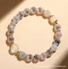 Nuevo Pulsera de Cuentas de Transferencia Pulsera de Cristal para Mujer Pulsera de Perlas de Vidrio Rojo del Sur Pulsera de Cristal de Fresa