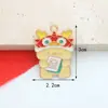 Accesorios Populares de Joyería DIY para Año Nuevo: Cabeza de Dragón Paz y Bendición Joyería Hecha a Mano DIY, Accesorios de Joyería DIY Esmaltados Estilo Chino