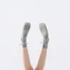 Meias de Yoga Finas com Laço para Primavera e Verão Meias Curtas Estilo Japonês Meias Antiderrapantes para Chão Respiráveis que Absorvem o Suor Estilo College Clássico