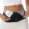 Cinturón reductor de abdomen de sudoración de Amazon, cinturón de fitness de tres senos, cinturón corsé deportivo, cinturón de ajuste posparto, cinturón de plástico para mujeres