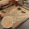Tapete de Sisal Imitação Sala de Estar Estilo Rústico Sala de Chá Quarto Janela Saliente Tapete Tatami Japonês Tapete Fácil de Cuidar