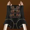 Shapewear Pós-Parto de Seda Gelada de Cintura Alta para Mulheres, Modelagem Corporal, Levantamento de Quadril, Controle de Barriga, Cinta Modeladora de Cintura, Calcinhas Respiráveis Plus Size