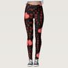 Explosiones Transfronterizas Día de San Valentín Europeo y Americano 2024 Nuevos Leggings Casuales Adelgazantes de Corte Slim para Mujer con Estampado Digital Personalizado