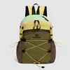 Mochila de gran capacidad para senderismo y montañismo, mochila casual de moda coreana con bloques de color para hombres y mujeres, mochila escolar para estudiantes de secundaria y preparatoria