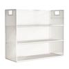 Estante de almacenamiento de oficina estación organizador artefacto escritorio superficie de mesa caja de suministros caja de material de papel A3A4