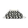 Bolso de Diseño de Nicho con Bloques de Color para Mujer 2026 Primavera/Verano Nuevo Bolso de Cadena Tejido Versátil Bolso de Hombro Cruzado