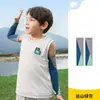 Manga de Gelo Protetora Solar Lemon Baby Kids para Meninos e Meninas Sensação Refrescante Manga de Seda de Gelo Anti-UV Manga de Gelo para Bebê Estilo Novo de Verão