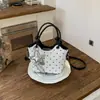 Bolso de Mano con Lunares y Bloques de Color Estilo Coreano 2026 Nuevo Elegante Versátil Bolso de Hombro Moderno para el Trabajo Bolso Cruzado