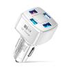 Cargador de coche 35W 7A QC3.0 4USB carga rápida flash carga rápida cuatro en uno qc3.0 multi-puerto coche al por mayor