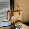 Bolso Pequeño de Color Contraste de Alta Gama para Mujer 2024 Nueva Moda Estilo Occidental Combinable Bolso Cruzado Bolso de Mano de Moda Bolso Balde