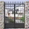 Puerta de Patio Puerta de Jardín Puerta de Hierro Forjado Puerta de Muro Puerta de Valla Puerta Antirrobo Puerta Principal de Villa Puerta Pequeña de Hierro Rural Acero