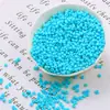 Grânulos de Arroz de Vidro Fosco Cor Sólida 3mm Pulseira Colar Brincos Artesanais DIY Materiais para Joias Atacado