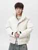 Chaqueta Corta de Algodón Jack para Hombre, Chaqueta Acolchada con Cuello Alto a Prueba de Tres Elementos, Abrigo Básico Grueso de Algodón High Street para Mujer