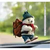 Cruzamento da Fronteira Novo Acrílico Plano Gato Mochila Urso Carro Decoração Pingente Padrão
