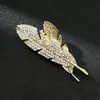 Accesorios de Pin de Corona de Traje de Moda Personalizado Broche de Diamantes Completos Dibujos Animados Timón de Vela Águila Tendencia