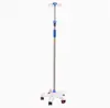Soporte de Infusión de Acero Inoxidable Médico, Soporte Móvil Ajustable para Goteo, Hospital, Hogar, Portabotellas para Colgar