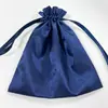 Bolsa de Satén Personalizada con Cordón Bolsa de Seda Sintética Bolsa de Almacenamiento Bolsa Antipolvo Bolsa de Almacenamiento para Joyería