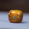 Cuentas de barril de hueso de yak natural incrustadas con cuentas Wanzi Fu 108 pulsera Xizang pulpa de jade hueso de yak al por mayor