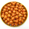 Cuentas de Vidrio con Transferencia Teñidas con Agua y Polvo Dorado de 10 mm Cuentas Sueltas para Pulseras, Collares, Aretes Hechos a Mano, Accesorios de Joyería