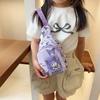 2026 Nueva Bolsa Infantil Ins Coreana Primavera y Verano Bolsa de Pecho de Dibujos Animados para Niños y Niñas, Mochila Cruzada Ligera y Moderna para Viaje