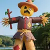 Nuevos accesorios de diseño de lugar de Halloween para exteriores, decoración de patio, modelo de aire inflable de calabaza, fantasma, globo de fantasma
