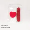Herramientas para uñas brillosas de tres piezas Punta de cristal palillo de taladro forma de corazón bloque de tofu pulido y reparación tira de lima para astillas de madera traje