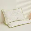 Funda de almohada de gasa de doble capa de algodón puro para niños 40X60 Par de funda interior de núcleo de almohada individual de algodón puro para bebé 30X50