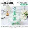 Decoração Descartável de Aniversário Suprimentos para Festa Prato de Papel Copo de Papel Conjunto Prato de Sobremesa para Casamento Prato de Papel para Bolo