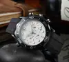 2021 Reloj de Negocios para Hombre de Productos de Comercio Exterior Reloj de Cuarzo Multifunción de Seis Pines