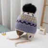 Gorro para Bebé Otoño e Invierno Lindo Beret de Lana con Orejas de Gato Estilo Coreano Versátil Gorro Tejido para Niños y Niñas Bebé Moderno