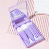 Viaje Transfronterizo Set de 5 Piezas Caja de Espejo Brochas de Maquillaje Brocha Multifuncional para Polvos Sueltos Brocha para Rubor Versión Antienvejecimiento Espejo Pequeño