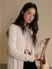 Little Golden Bean ApparelLa Nueva Camisa de Mujer Más Vendida, Tejido de Punto de Alta Gama Estilo Coreano Amigable con la Piel, Top Ligero Casual
