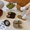Sandalias tipo boken de suela gruesa sin cordones, zapatos de mujer 2026, retro y cómodos, estilo coreano de otoño, nuevo diseño de moda