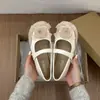 Zapatos Planos Estilo Nocturno, Zapatos Estilo Hada, Zapatos Mary Jane Florales Suaves de Primavera Estilo Chino Nuevo para Mujer
