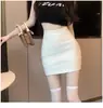 Falda de Nuevo Estilo 2026 que se Ajusta a la Cadera para Mujer, Falda Delgada de Verano, Falda Ceñida, Tallas Grandes, Anti-Exposición, Cintura Alta, Adelgazante, Muy Favorecedora