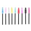 Pincel Descartável Curto para Cílios, Pente Mini Curto para Cílios, Pincel para Sobrancelhas, Ferramenta Pincel para Maquiagem de Cílios, Portátil Modelo Novo para Olhos