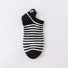 Calcetines de Mujer Negros Cortos Verano Estilo Coreano Boca Baja Finos Dibujos Animados Vaca Lindo Estilo Japonés Calcetines de Barco Calcetines de Moda para Mujer