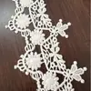 Fabricante de Encaje Soluble en Agua, Flores Tridimensionales, Bordado de Seda de Leche, Accesorios de Encaje para Ropa de Mujer con Código de Barras, Bordado de Encaje